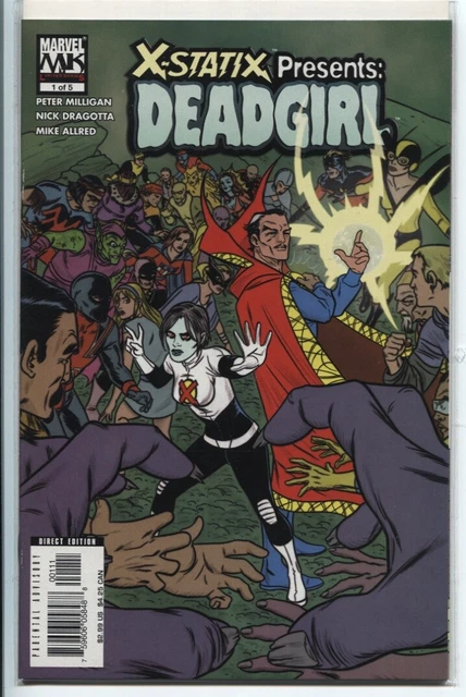 X-Statix Presents Dead Girl  5-Issue Complete Set #1-5   Vf/Nm-Nm