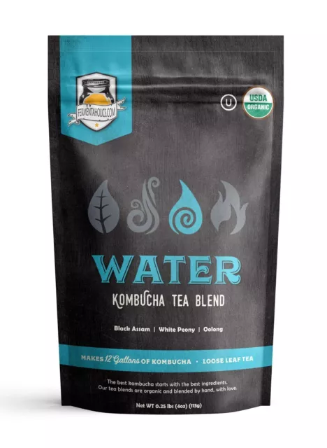 Elements - Water Kombucha Loose Leaf Tea Blend - Makes 12 Gallons