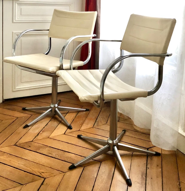 Lot De 2 Fauteuils Philippe Starck – Driade Costes Acajou – Édition Originale – Occasion