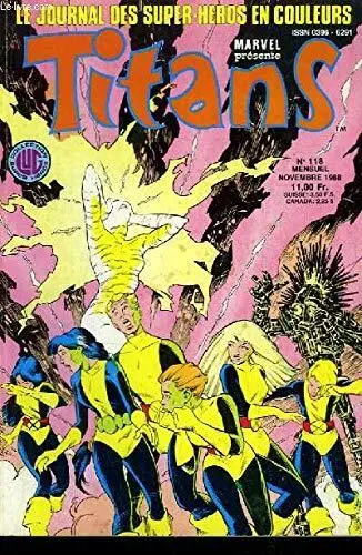 Titans, le journal des super-héros en couleurs, N°118