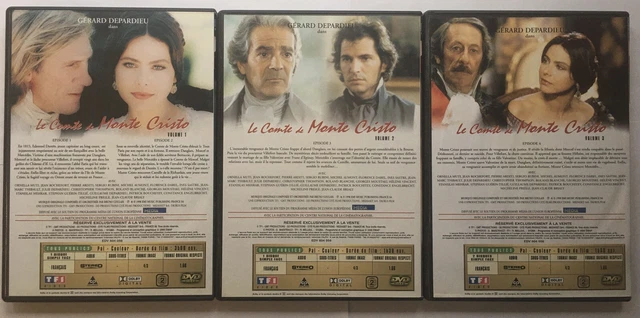 INTEGRALE DVD LE Comte Monte Cristo - Depardieu Muti Rochefort Arditi