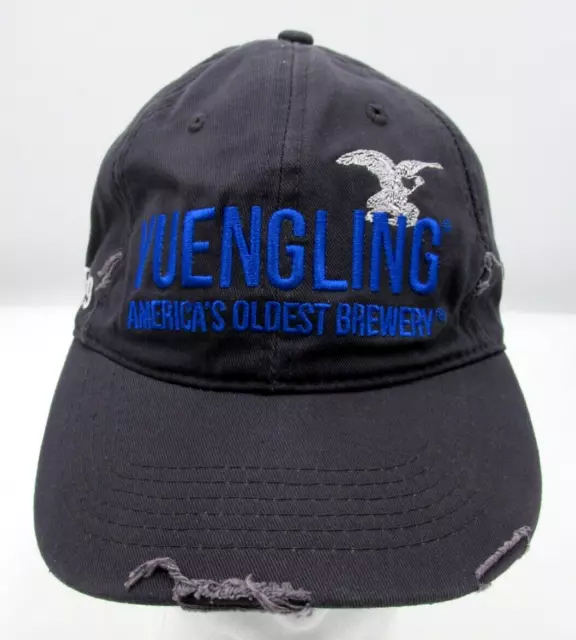 Yeungling Stressed Dark Gray Hat America's Oldest Brewery OSFA