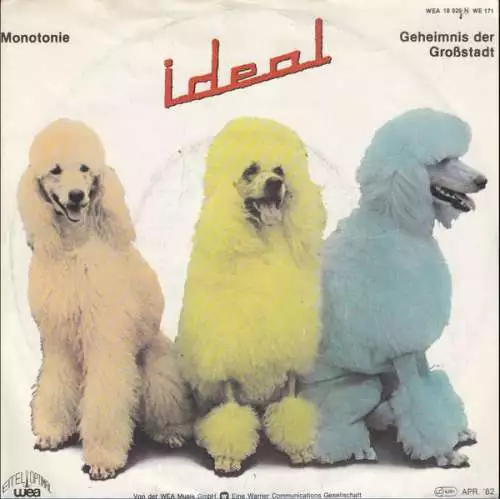 Ideal - Monotonie / Geheimnis Der Großstadt 7" Single Vinyl Scha