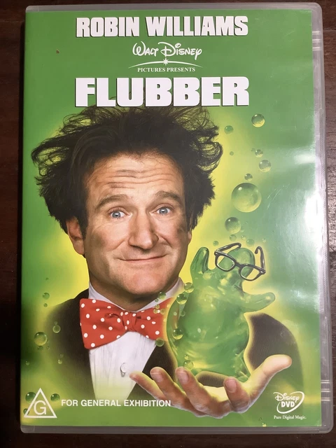 NEW: FLUBBER ROBIN Williams Disney Family Movie DVD Region 4 PAL ...