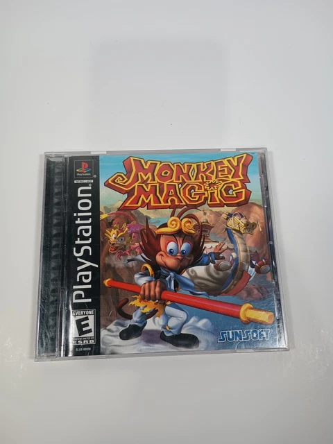 MONKEY MAGIC SONY PS1 Playstation 1 Complete, Tested, Clean Disc 