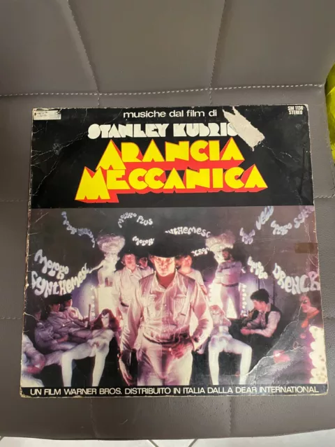 LP Arancia Meccanica Musiche Dal Film Stanley Kubrick 1972