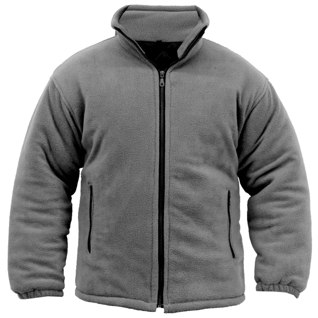 Mens Extra Thick Fleece Heavy Duty Work Jacket Padded Warm Winter Coat 4