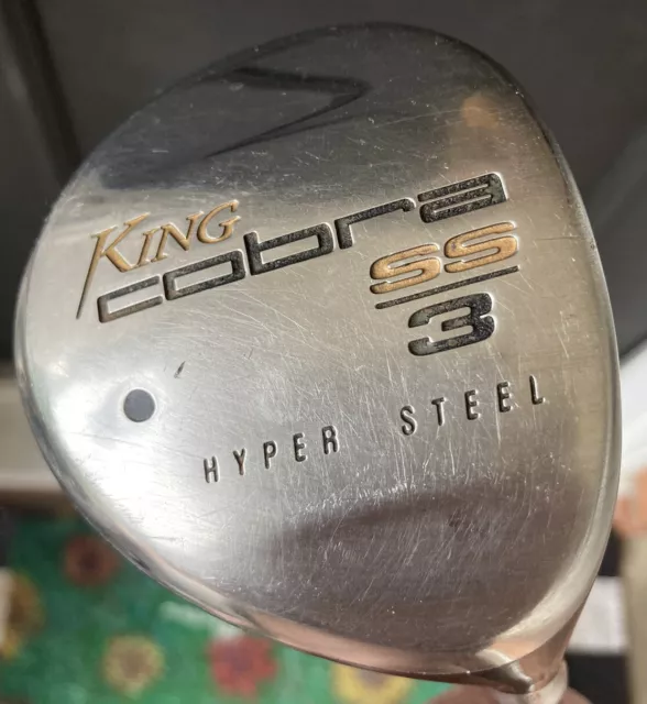 King Cobra SS Hyper Steel 3 Wood Fairway Metal R Flex Graphite Mens RH Golf Club