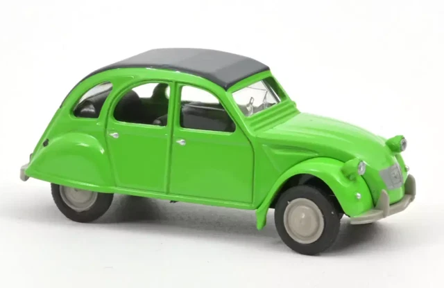 Voiture Miniature Citroën 2CV Bleu - NOREV 1:54 - Métal Diecast - Neuf