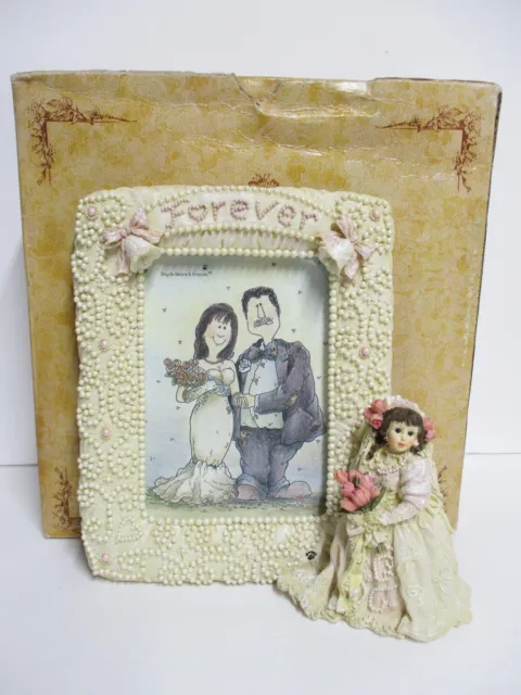 Boyds Yesterdays Child Tiffany...Forever Wedding Picture Frame 2nd Ed.....T3