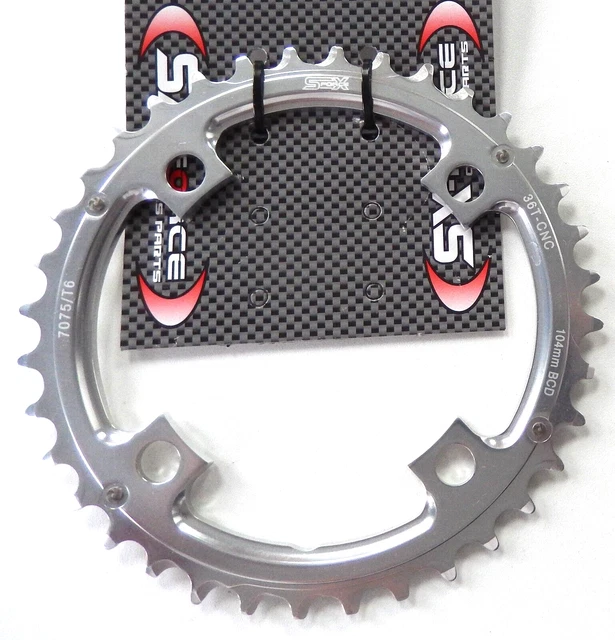 Brett Aluminium STRONGLIGHT Piste 51 Zähne Track 7075 T6-CNC Neu