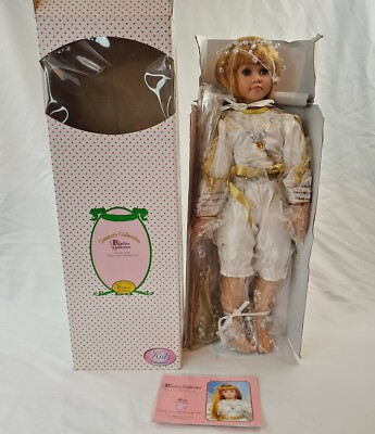Paradise Galleries Treasury Collection Shea Porcelain Doll Emerald Isle Ireland