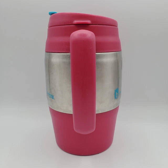 BUBBA KEG 34oz TRAVEL MUG Stainless Steel Insulated Pink With Handle 2