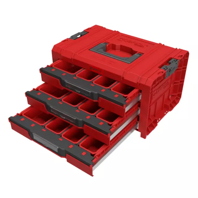 Armario de herramientas armario de taller RED QS PRO Cajón 3 cajones...