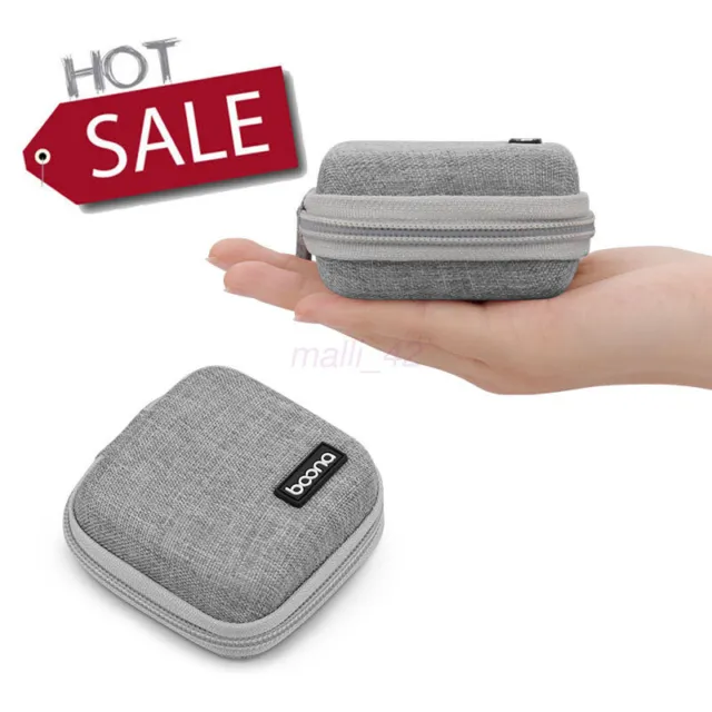 Carrying SD Card Bag Earphone Portable Headphone Storage Case Earbud Pouch