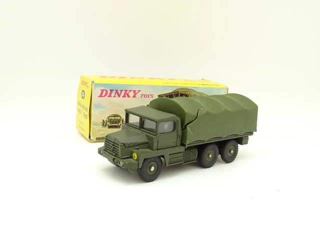 Dinky Toys France Berliet Gazelle ridelles bâché militaire