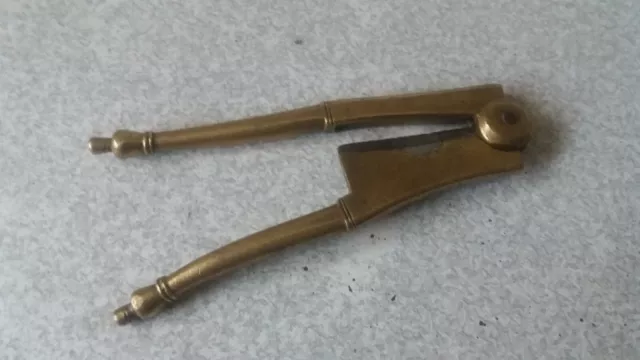 Vintage Brass Indian Betel Nut Cutter / Cracker