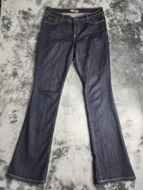 Old Navy The Flirt Women's Bootcut Jeans Dark Wash Blue Denim Size 10 Tall