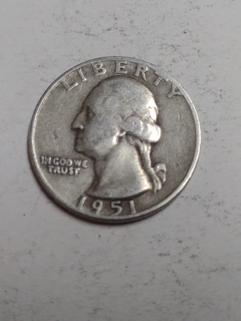 1951 D Washington Quarter