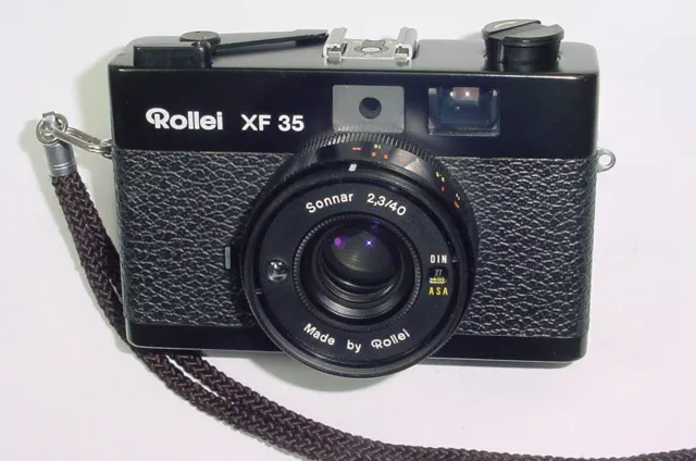 Rollei XF 35 35mm Film Rangefinder Camera with Sonnar 40mm F/2.3 Lens -Excellent