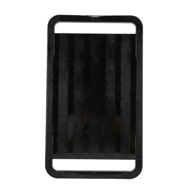 Espejo de doble mango grande rectangular maquillaje peluquero espalda de mano SG5