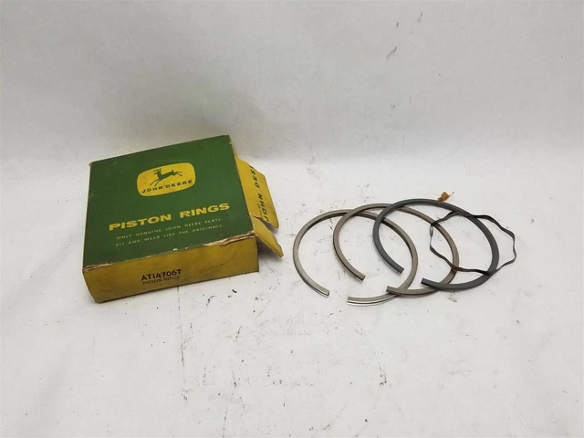 John Deere NOS Incomplete Piston Ring Set AT14706T 2010 740 540 640 670 770 6081