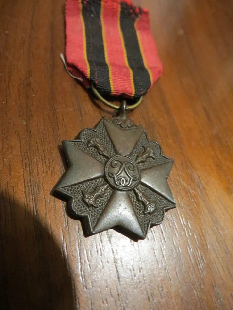 4629# BELGIQUE :MÉDAILLE du mérite militaire belge pour ancienneté de