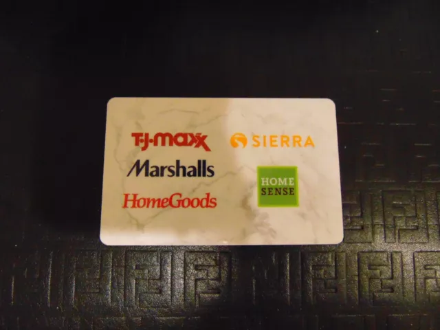 Homegoods/ T-J-Maxx Gift Card Worth $500