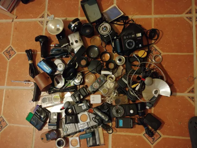 lote de cosas diversas de cámara #10