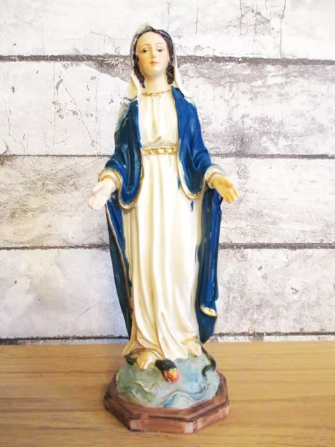 Madonna Immaculata Mutter Gottes 20 cm Poly Dekofigur Heiligenfigur Neu