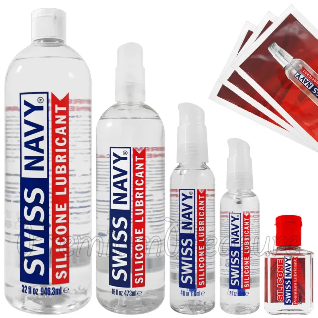 Swiss Navy Silicone lubricant Premium silicone-based sex lube Personal glide USA