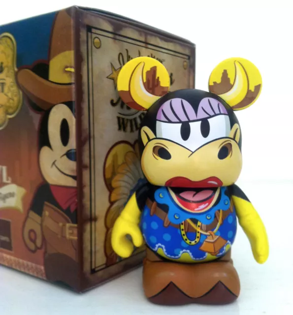 Disney Vinylmation 3" Mickey's Wild West Series Clarabelle Cow Vinyl Toy Figure