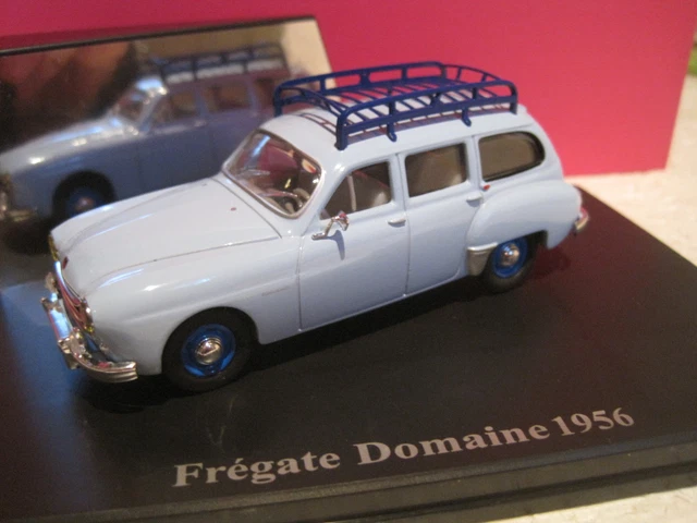 CCCJM Renault Domaine 1956 Break - Kit Résine 1/43 Monté - Gris - Fabrication Française
