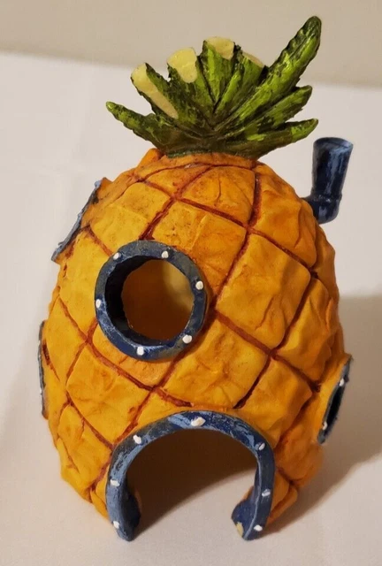 Spongebob Squarepants Pineapple House Fish Tank /Aquarium Decoration 5" *Broken*