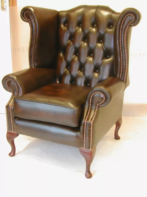 Chesterfield leather suite chair sofa BRAND NEW SALE