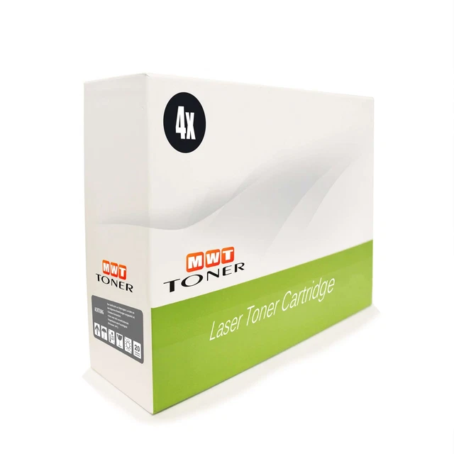 4x Cartridge Black for Xerox Phaser 7760-DN 7760-V