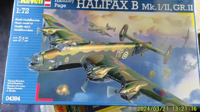 Revell  04394 - Handley Page Halifax B MkI/II, GR.II  1:72