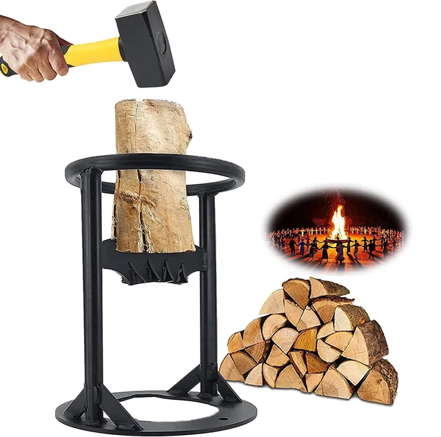 Holzspalter, Manuell Spaltwerkzeug Spaltkeil,Wood Splitter für Camping Im Freien