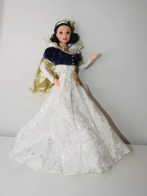 Mattel Barbie Doll Disney Princess Holiday Collector Doll Snow White