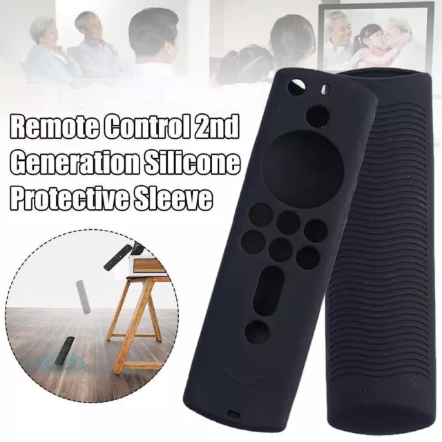 New Silicone Cover for  Fire TV Stick 4K Max 2023 Streaming Device  Soft Remote Case with Lanyard Anti-fall Protective Case