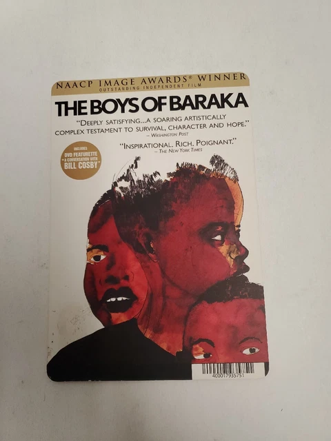 The Boys Of Baraka  BLOCKBUSTER SHELF DISPLAY DVD BACKER CARD ONLY 5.5"X8"