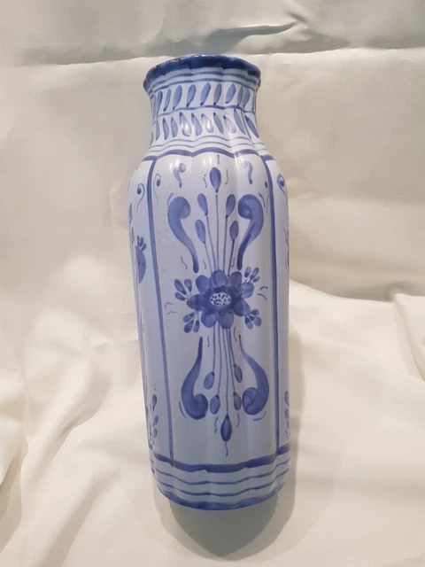 Grand Vase Bleu Sarreguemines