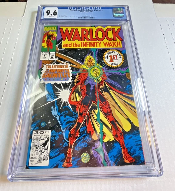 Warlock and the Infinity Watch #1 CGC 9.6 NM+ Marvel comics 1992 2