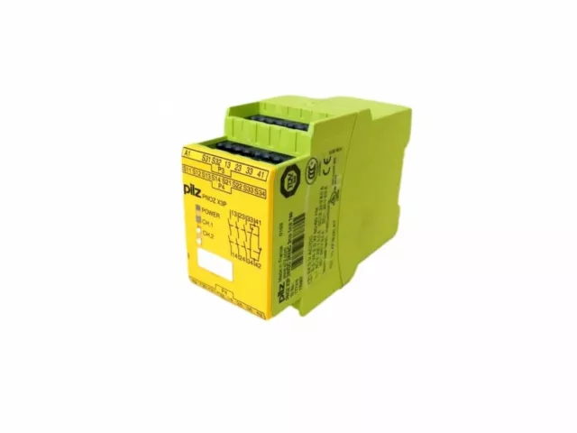 PILZ PNOZ X3P 24VDC 24VAC 3n/o 1n/c 1so Relais de sécurité