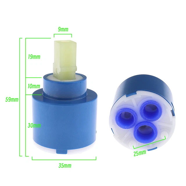 REPLACEMENT 35MM CERAMIC Disc Cartridge Kitchen Basin mixer Tap Repair