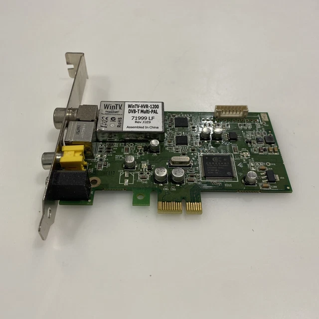 HAUPPAUGE WINTV-HVR-1200 DVB-T Multi-Pal PCIe TV Tuner Card 0RN806