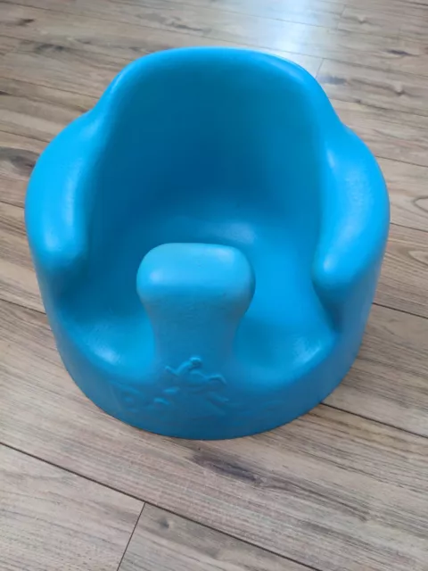 Baby Bumbo Seat Green With Tray. Turquoise