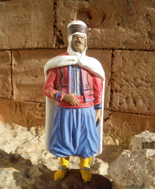 Figurine Soldat De Plomb WW1 - Spahi Algérien 1914, échelle 1:32, Bon état, Occasion