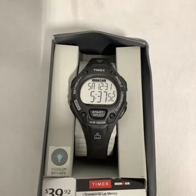 Timex Women's Black Ironman Classic Digital Watch 2