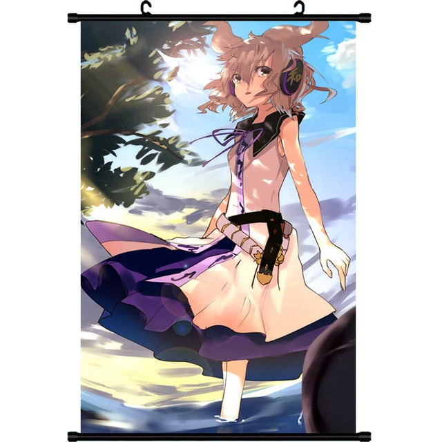 touhou toyosatomimi no miko Cosplay HD Poster Wall Wall Scrolls Mural 60X90cm